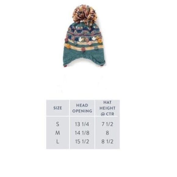 Matilda Jane Hanni Girls Fleece Lined Sweater Knit Hat NWT - Picture 5 of 7